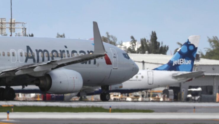 DOJ, American Airlines Northeast ortaklığı olan JetBlue’yu geri almak için dava açtı