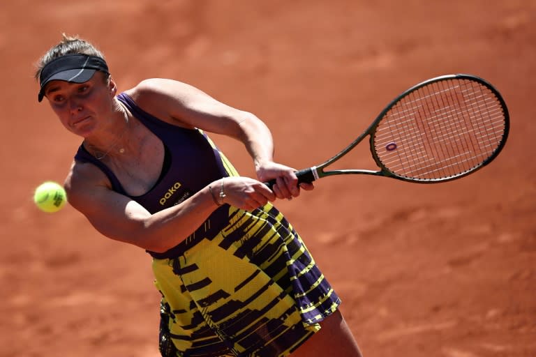 Ukraynalı Elina Svitolina, bir yılı aşkın süredir ilk Grand Slam maçında üçüncü tura yükseldi.