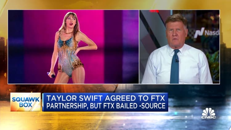 Taylor Swift, FTX ortaklığını kabul etti, ancak kripto borsası kefil oldu: kaynak