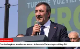 Cumhurbaşkanı Yardımcısı Yılmaz Adana’da Vatandaşlara Hitap Etti