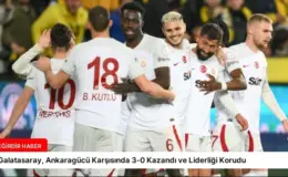 Galatasaray, Ankaragücü Karşısında 3-0 Kazandı ve Liderliği Korudu