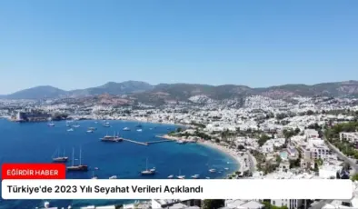 Türkiye’de 2023 Yılı Seyahat Verileri Açıklandı