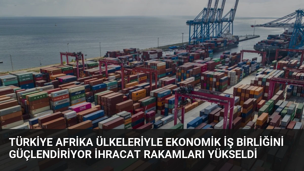 Türkiye Afrika Ülkeleriyle Ekonomik İş Birliğini Güçlendiriyor İhracat Rakamları Yükseldi