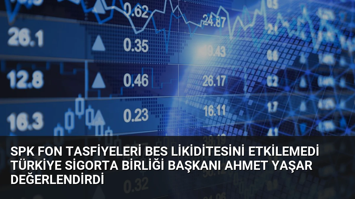 SPK Fon Tasfiyeleri BES Likiditesini Etkilemedi Türkiye Sigorta Birliği Başkanı Ahmet Yaşar Değerlendirdi
