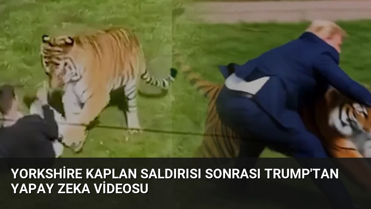 Yorkshire Kaplan Saldırısı Sonrası Trump’tan Yapay Zeka Videosu